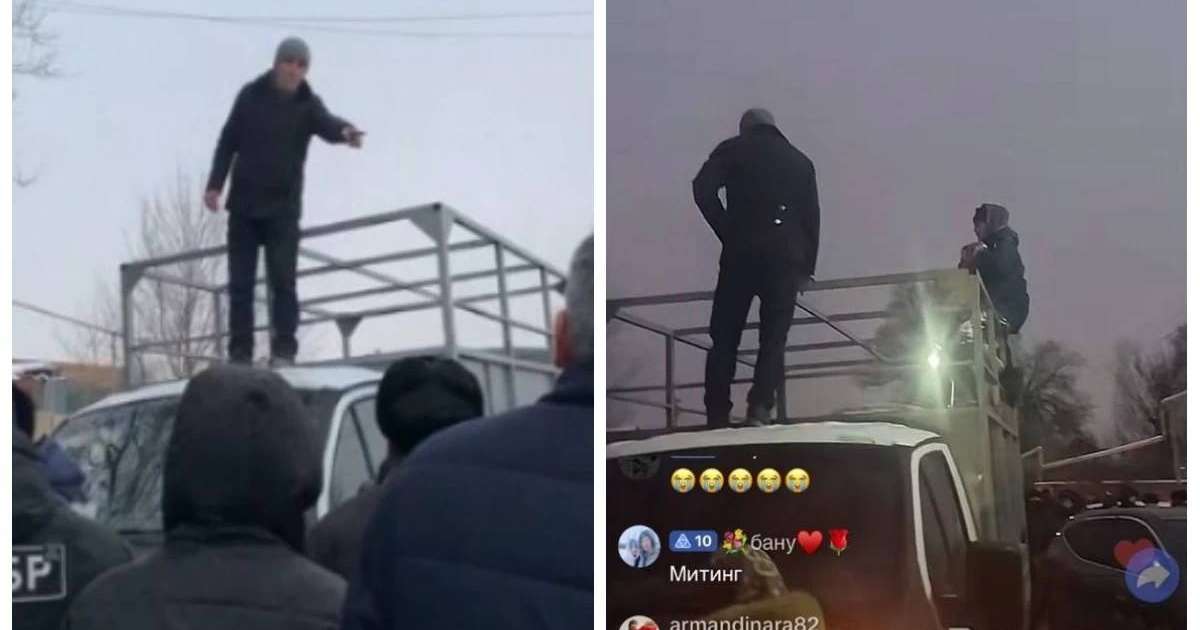 Марқұм Шерзаттың әкесі қолына пышақ ұстап, журналистердің келуін талап етті (видео)