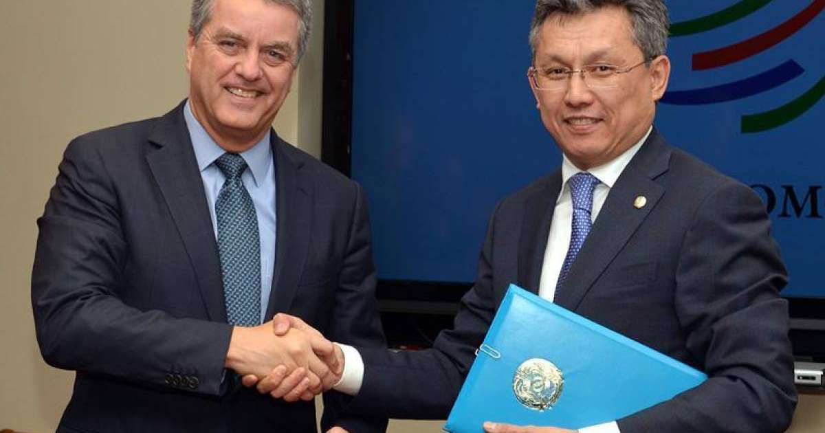 世贸组织第十二届部长级会议将在努尔苏丹举行