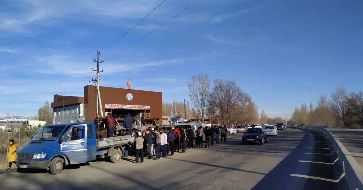 Қордайдағы жанжалдан кейін Қырғызстан шекарасынан шамамен 4500 адам өтті