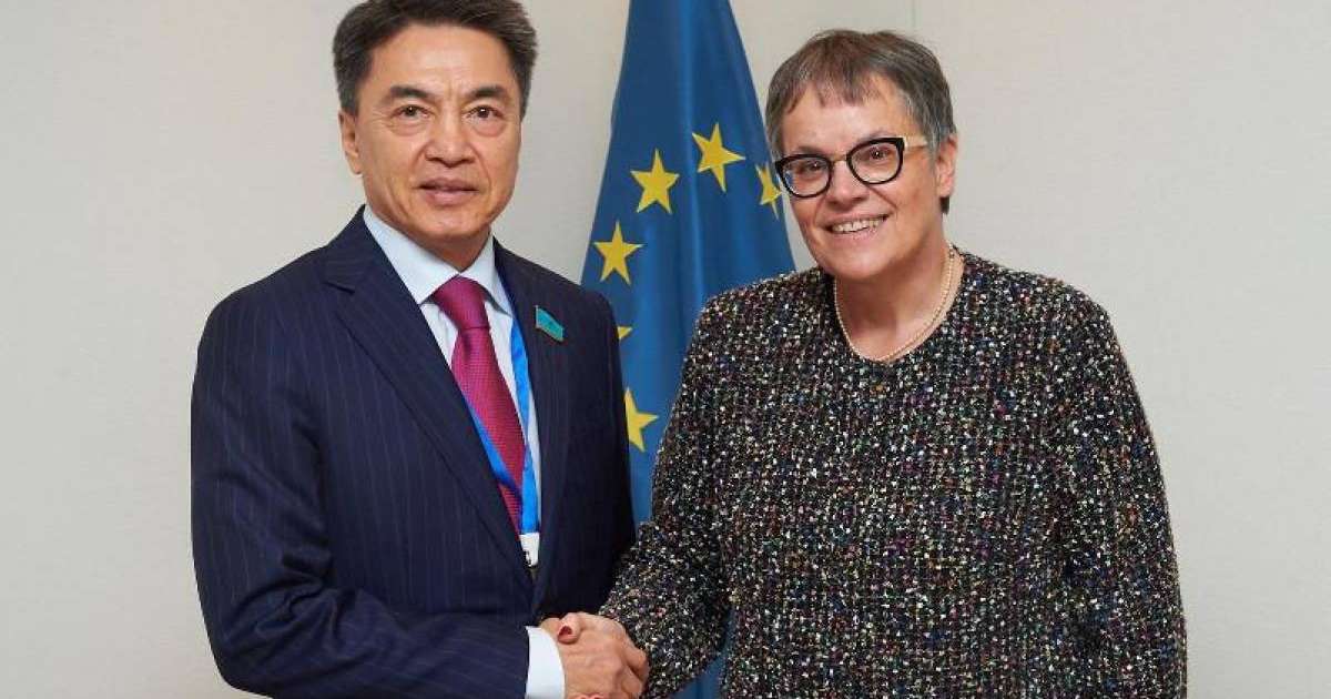 参议院副议长在斯特拉斯堡会见欧洲委员会议会大会主席