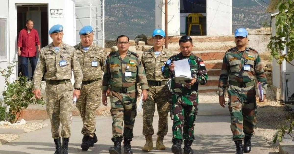 哈萨克斯坦第二批赴黎巴嫩维和部队通过联合国装备核查