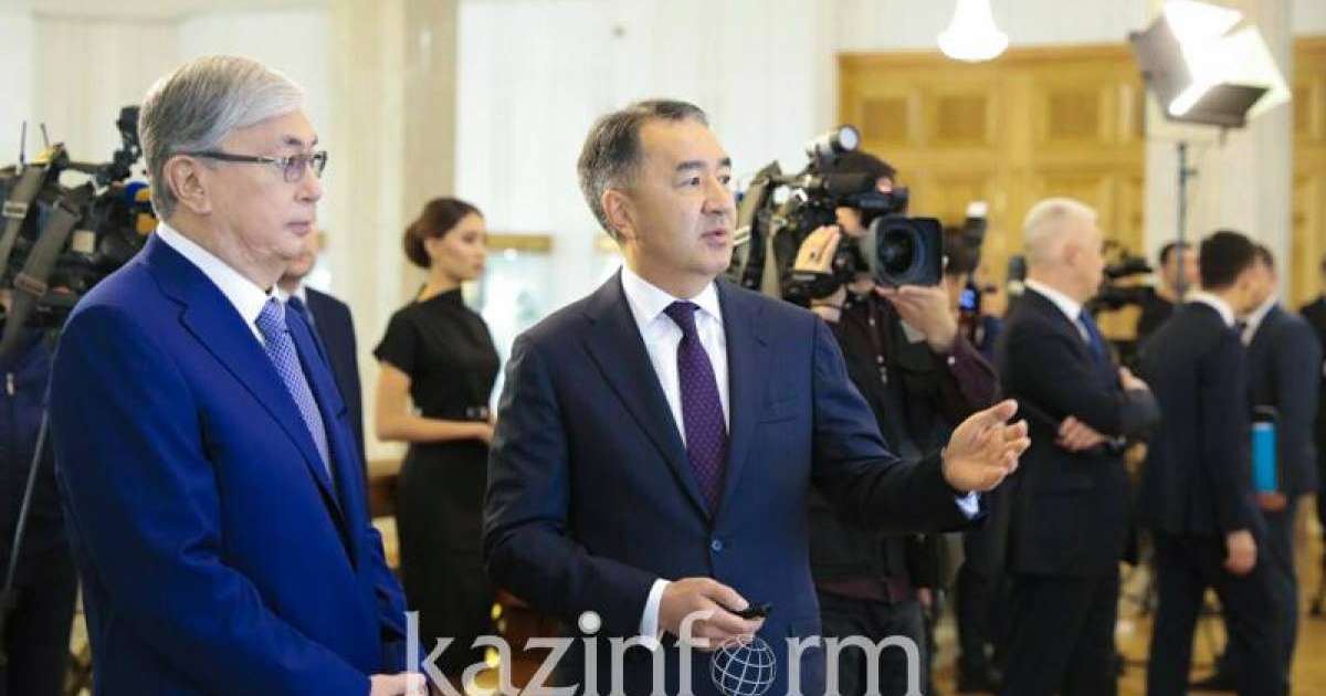 阿拉木图市长向总统介绍了该市2019年的发展成绩