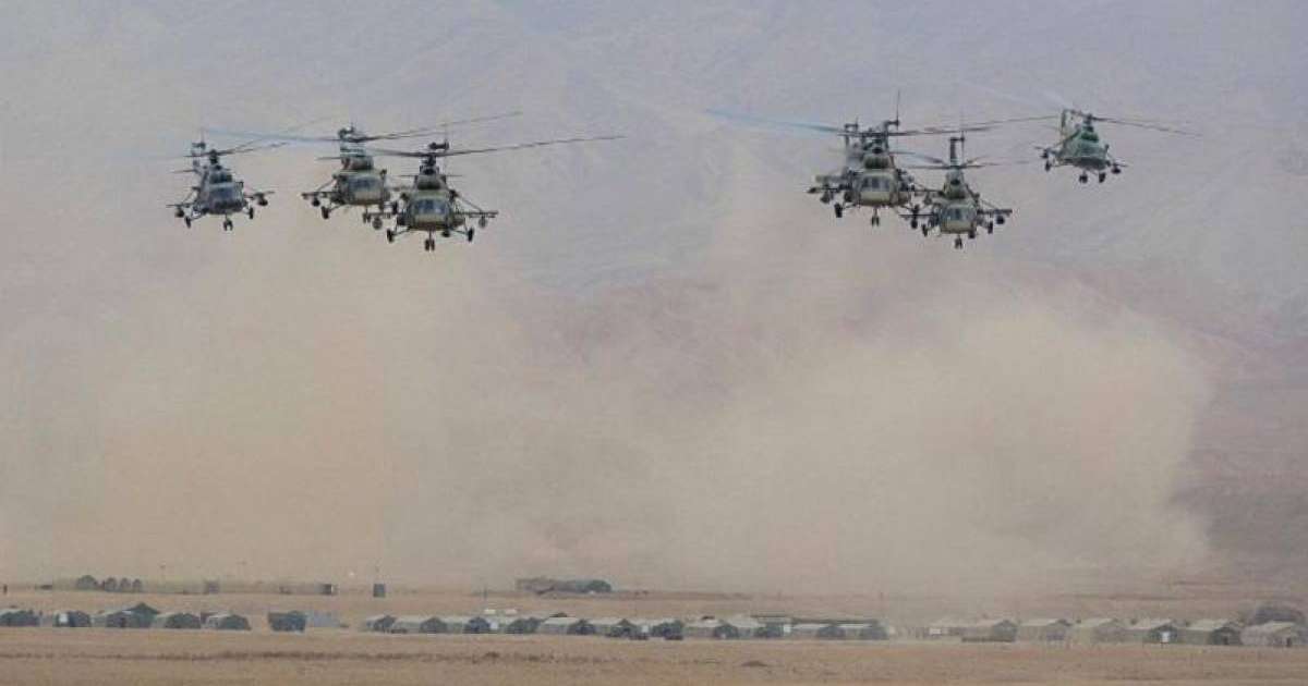 集安组织维和部队举行维和演练