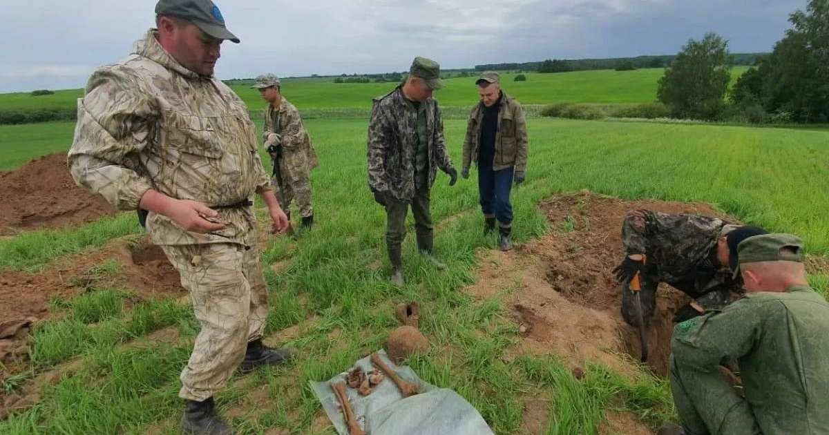 Ұлы Отан соғысына қатысқан 11 сарбаздың сүйегі Беларусьтен табылды