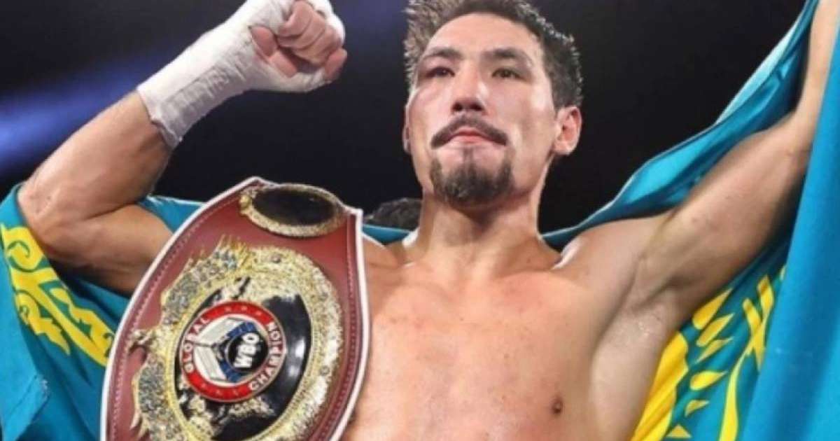 Жәнібек Әлімханұлы әлем чемпионы атағын нокаутпен жеңіп алды