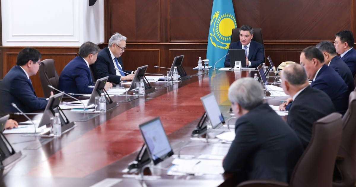 Олжас Бектенов су ресурстарын басқару жүйесін трансформациялау мәселесі бойынша Су кеңесінің отырысын өткізді