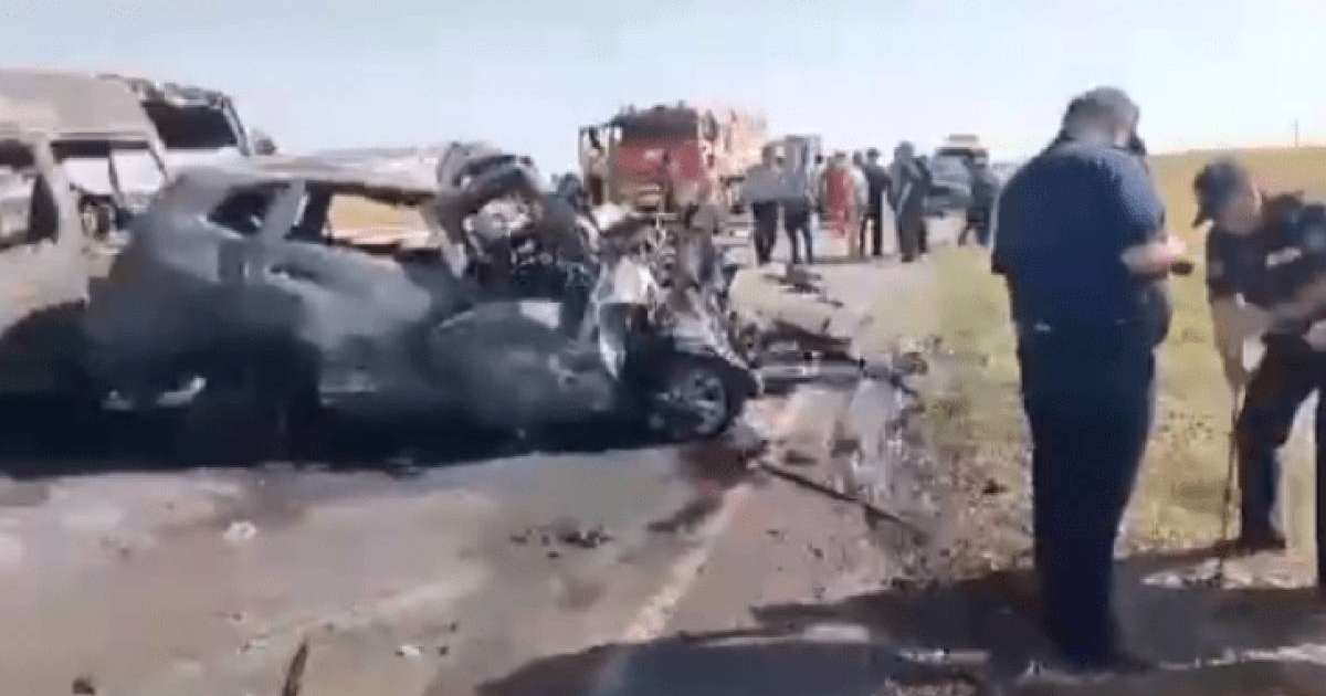 Түркістан облысында жантүршігерлік жол апатынан 9 адам қаза тапты