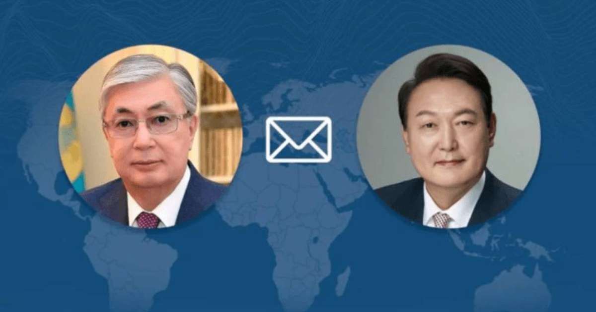 Тоқаев су тасқынынан қаза тапқандарға байланысты Корея президентіне көңіл айтты