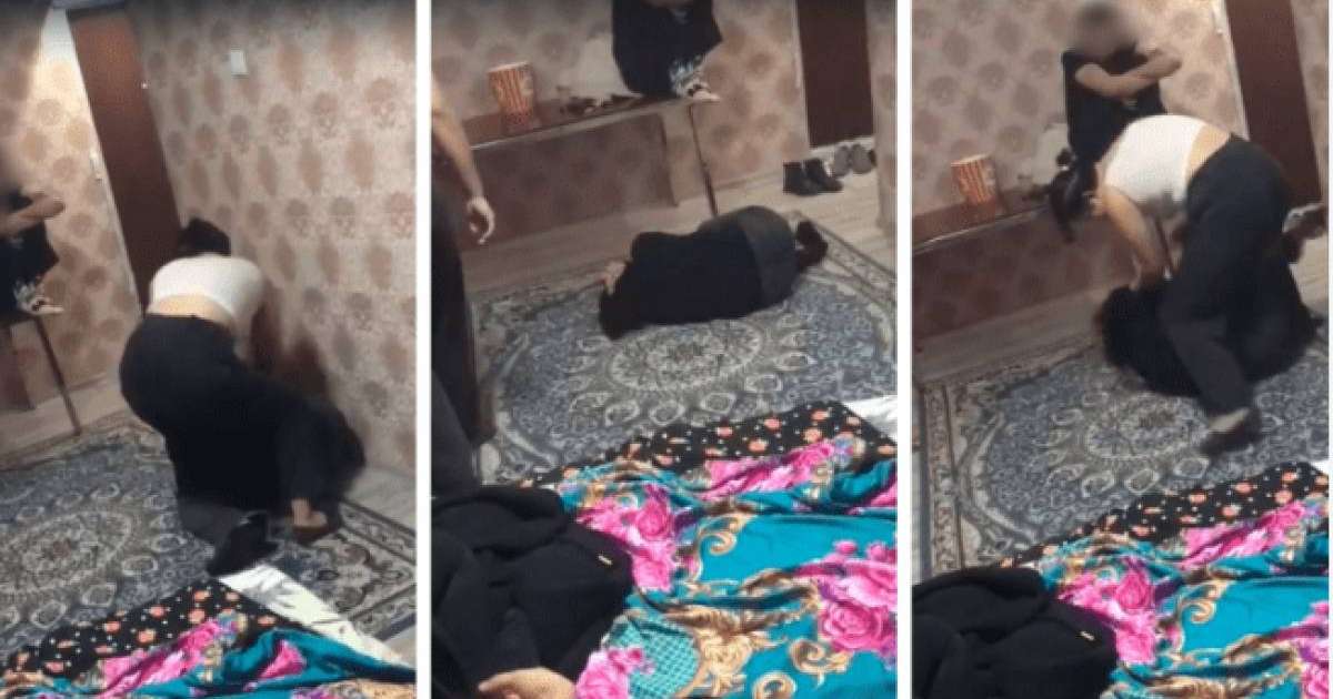 Желіде Алматыда қыздың соққыға жығылған видеосы жарияланды