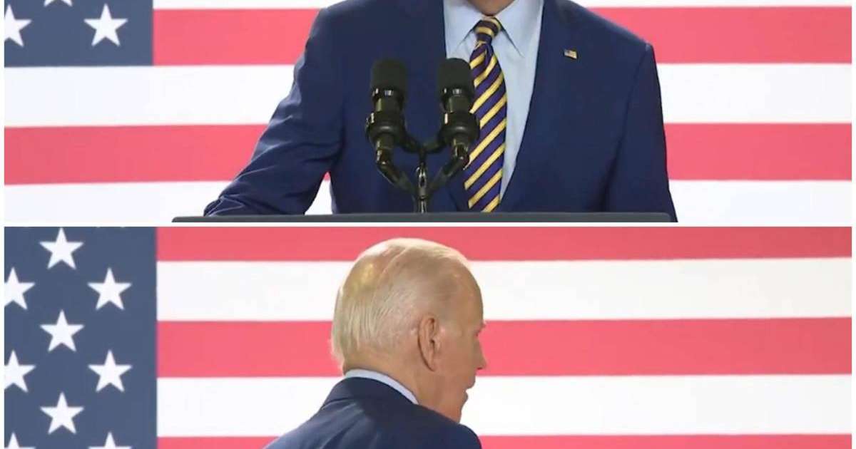 Тағы да ессіз әрекет: Байден мінберді теуіп тастады