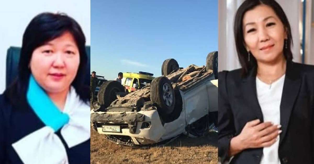 Ақтөбеде жол апатынан екі мектеп директоры қаза тапты