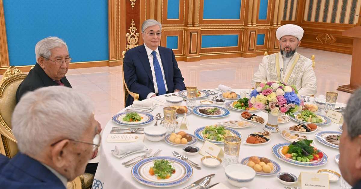 Ақордада бірінші рет ауызашар берілді