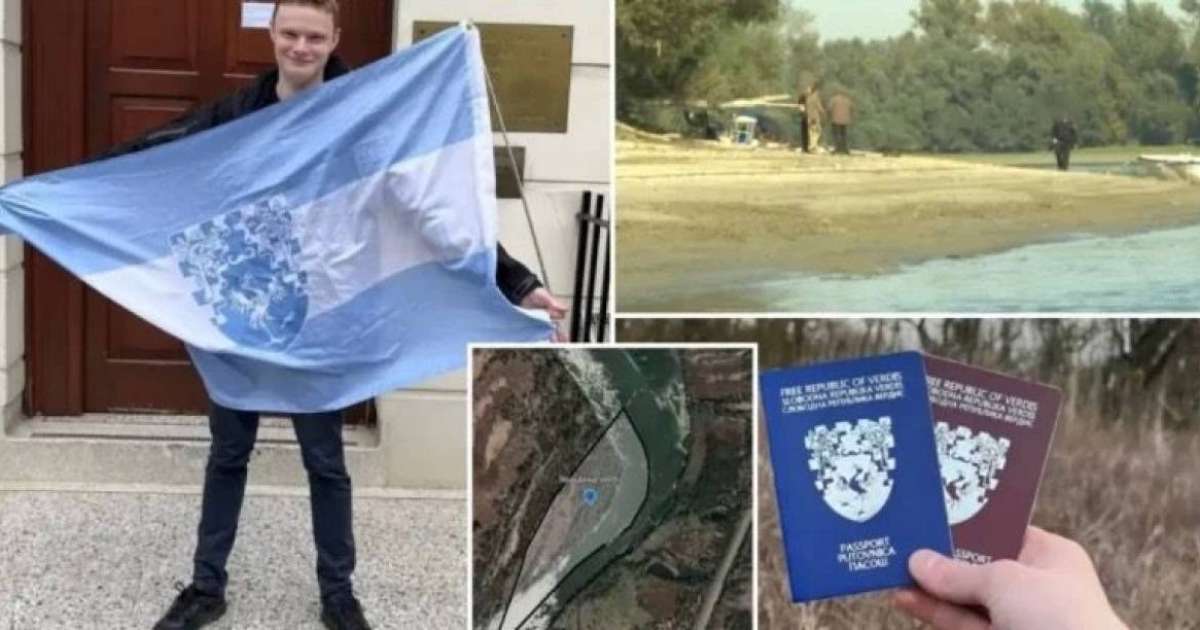 “Жаңа ел”: 20 жастағы жігіт мемлекет құрып, өзін Президент етіп жариялады