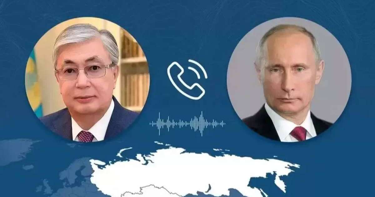 Тоқаев пен Путин тағы да телефонмен сөйлесті