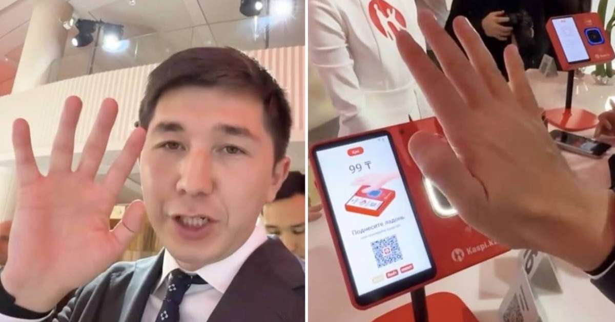 Kaspi.kz жаңа функциясын таныстырды: енді төлемді алақанмен жасауға болады 