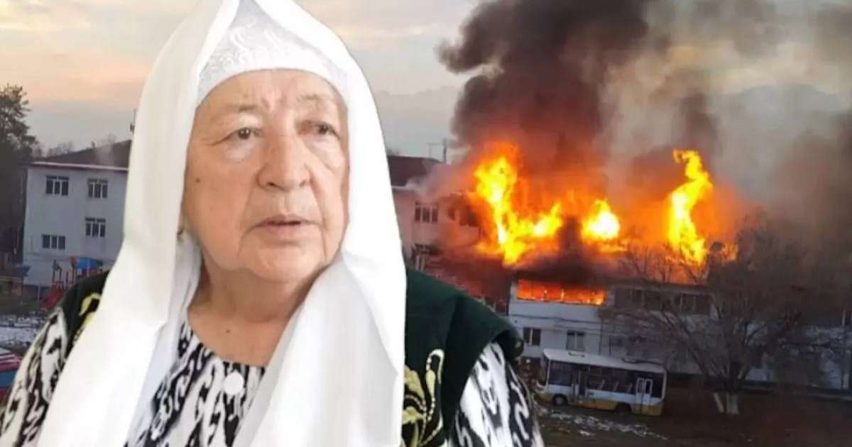 Балалар үйіндегі өрт: Әмина Әжібаева алаяқтарға ескерту жасады