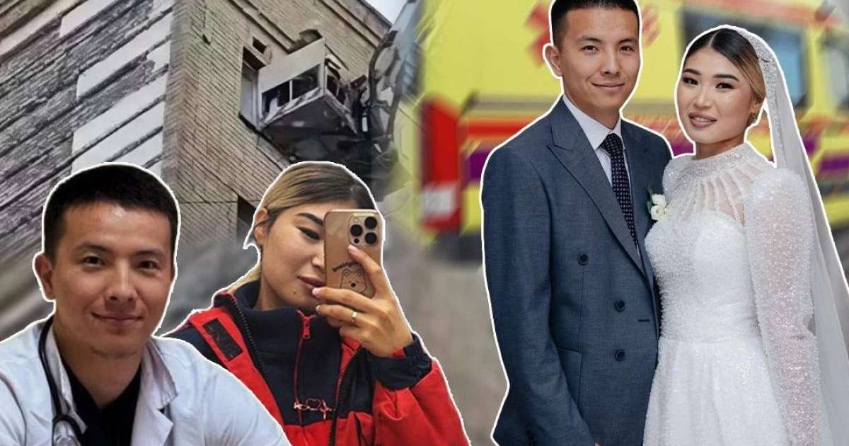 "Үйленгенімізге екі апта ғана болған": Үстіне кондиционер құлаған фельдшердің күйеуі кінәлілердің жауапқа тартылуын талап етті