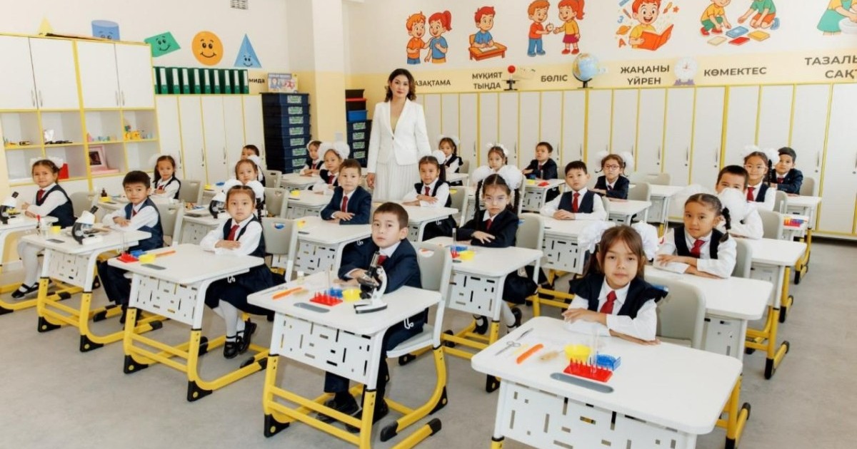 Алматының Наурызбай ауданында 5,5 мың орындық үш мектеп ашылды