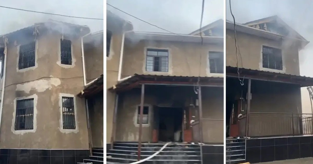 «Ең кішісі – бір жаста»: Жетісайдағы өртте бір үйдің бес баласы қаза болды (ВИДЕО)