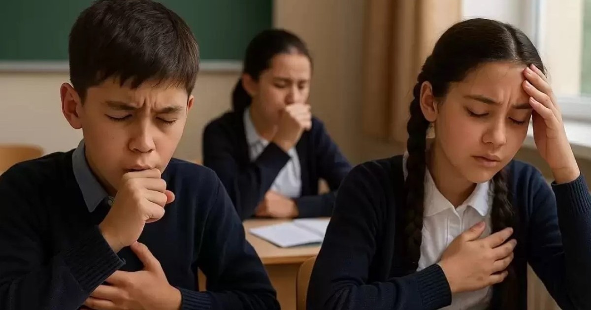 ЖРВИ: астаналық оқушылар қашықтан оқуы мүмкін