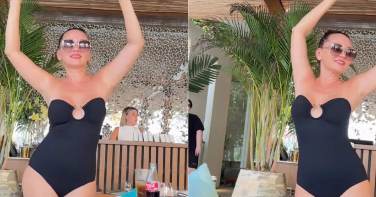 «Құдай-ау, неткен сұлулық!» Баян Алагөзова купальникте мінсіз мүсінін көрсетті