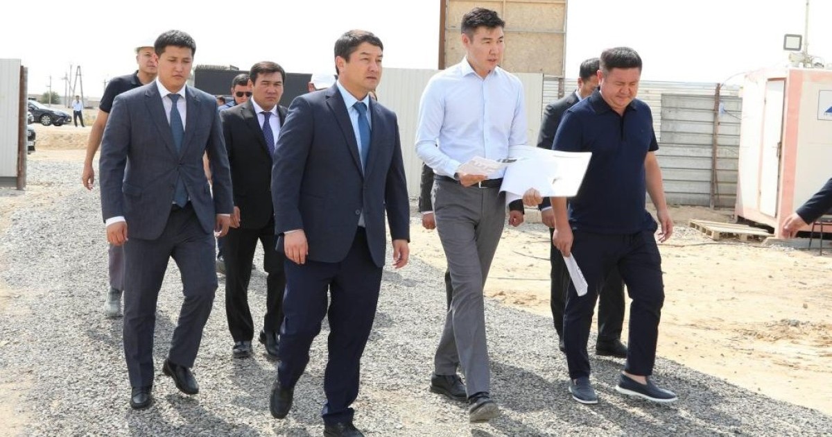 Жаңаөзенде жаңа спорт нысаны бой көтеріп жатыр