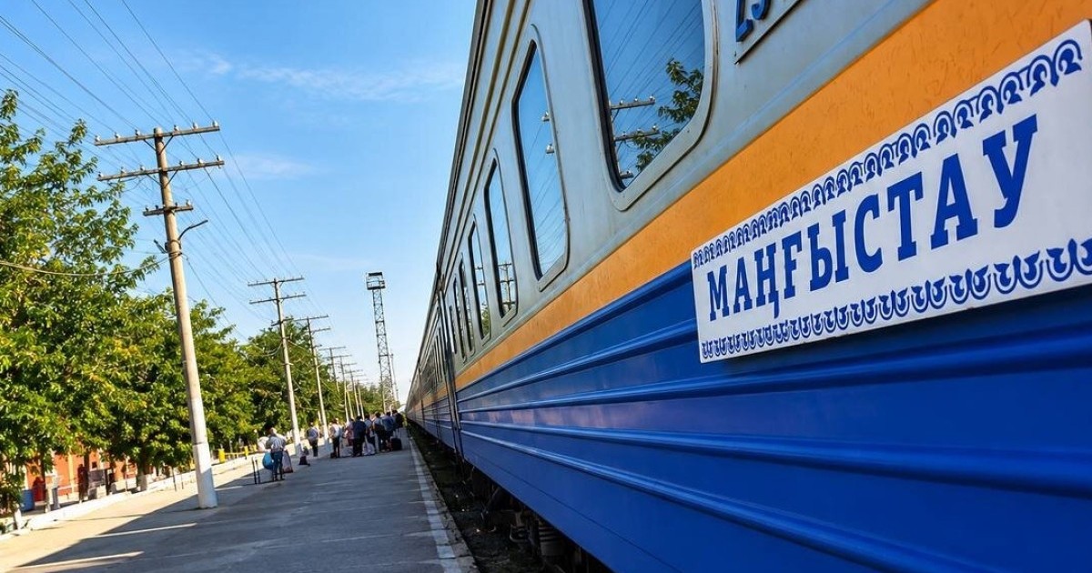 Маңғыстау вокзалында пойызға мінуге келген жолаушы көз жұмды