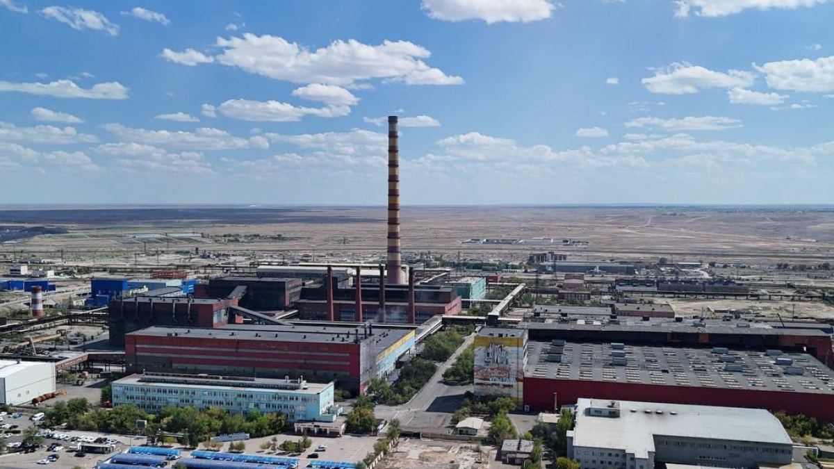 Қазақмыс Жезқазған мыс балқыту зауытының конвертерлеріне жоспарлы жөндеу жүргізуде