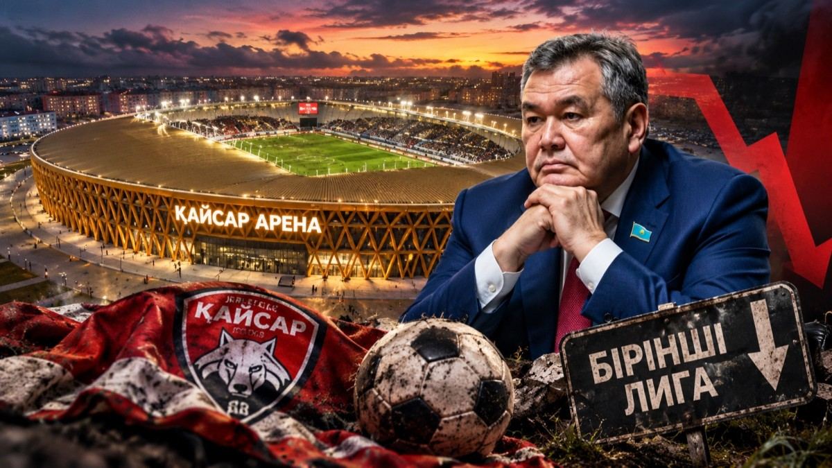 Жаңа стадион да, жаңа әкім де құтқара алмады: «Қайсар» Премьер-лигадан ұшып кетті