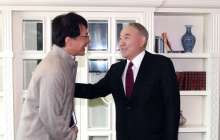 "Сізді бүкіл әлем біледі" Назарбаев Джеки Чанмен кездесті – фото