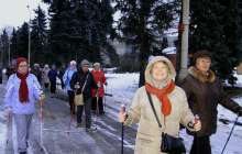 Павлодардағы шипажайда скандинавиялық жүріске мән беруде