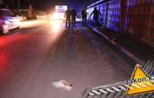 Қаскелең тас жолында көлік қағып кеткен жігіт оқиға орнында қөз жұмды