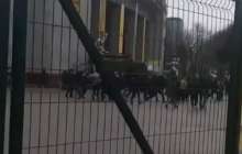 "Қайрат" пен "Астана" жанкүйерлері арасында төбелес бола жаздады