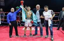 21 жастағы қазақстандық боксшы америкалықты жеңіп, WBC чемпионы атанды