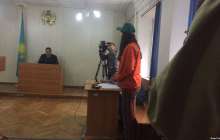 Алматы марафонында ұсталған тағы белсендіге айыппұл салынды