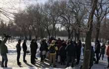 Қарағанды әкімі саябақтағы спорт нысаны құрылысының жоспарын түсіндірді