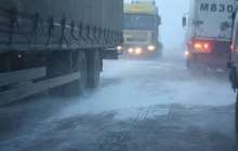 Самара - Шымкент тас жолында жеті жүк көлігі соқтығысты