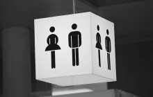 ШҚО-да емхана әжетханасына іштегі адам көрініп тұратын есік қойған – фото 