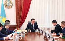 А. Мамин Түрікменстанның Министрлер кабинеті Төрағасының Орынбасарымен кездесу өткізді