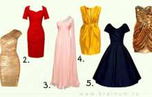 Психологиялық тест: Кешкі кездесуге қай көйлекті киер едіңіз? Таңдауыңыз сіз туралы сыр айтады