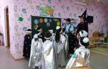 Ғарыш әлеміне саяхат - Балабақшадағы ашық сабақтар - Bilim