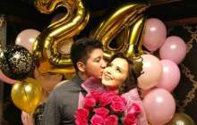 Жұлдыз Өмірғали Айқынмен бірге туған күнін атап өтті