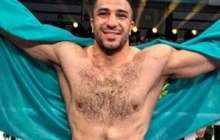 Ауыр салмақтағы қазақстандық боксшы қарсыласын нокаутқа түсірді