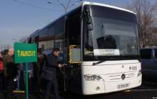 Түркістан-Самарқанд бағытында автобус жүре бастады
