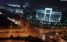 Ашхабадта сел болып, кейбір ауданда көліктерді су ағызып кеткен