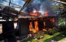 Петропавлда саяжайдағы өрттен ерлі-зайыпты ажал құшты