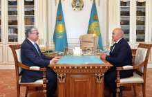 Қасым-Жомарт Тоқаев Өмірзақ Шөкеевті қабылдады