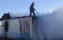 Қызылордада өрттен ер кісі мен бала қайтыс болды