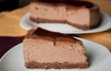 Шоколад қосылған чизкейк |