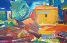 Cуретші Табылды Мұқатовтың «Құм жазуы» жеке көрмесі ашылды